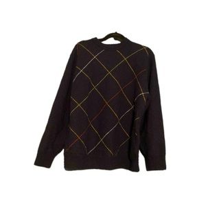 Jos. A. Bank Navy Lambs Wool Sweater
